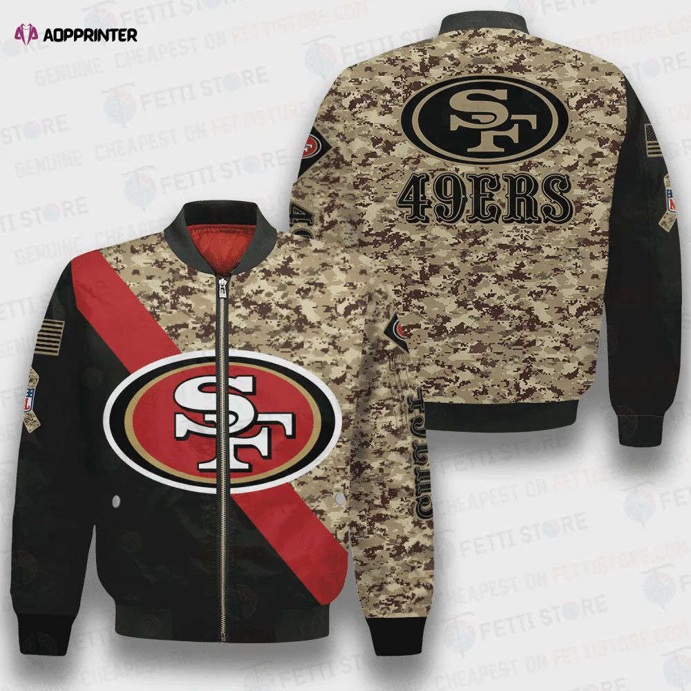 San francisco 49ers – national football league aop bomber jacket v1 Bomber Jacket