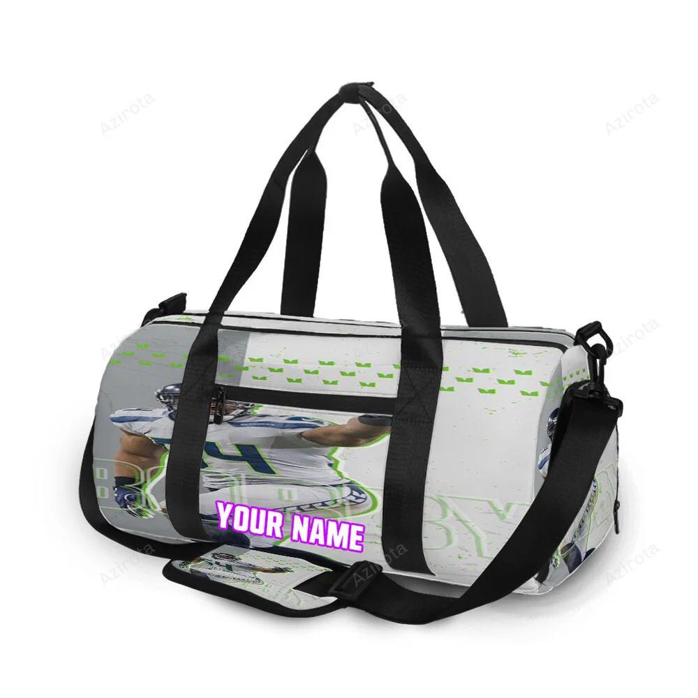 Seattle seahawks bobby wagner1 personalized name travel bag gym bag 2143 Travel Bag