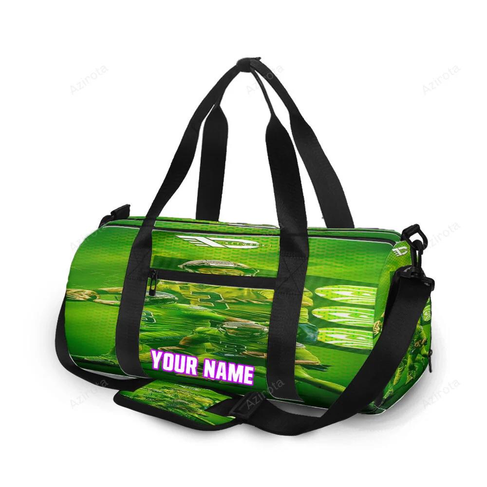 Seattle seahawks russell wilson10 personalized name travel bag gym bag 476 Travel Bag