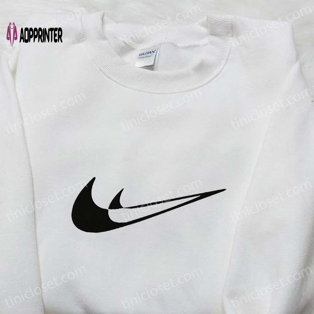 Shadow x nike embroidered shirt: best nike inspired gift for family Embroidered Shirt