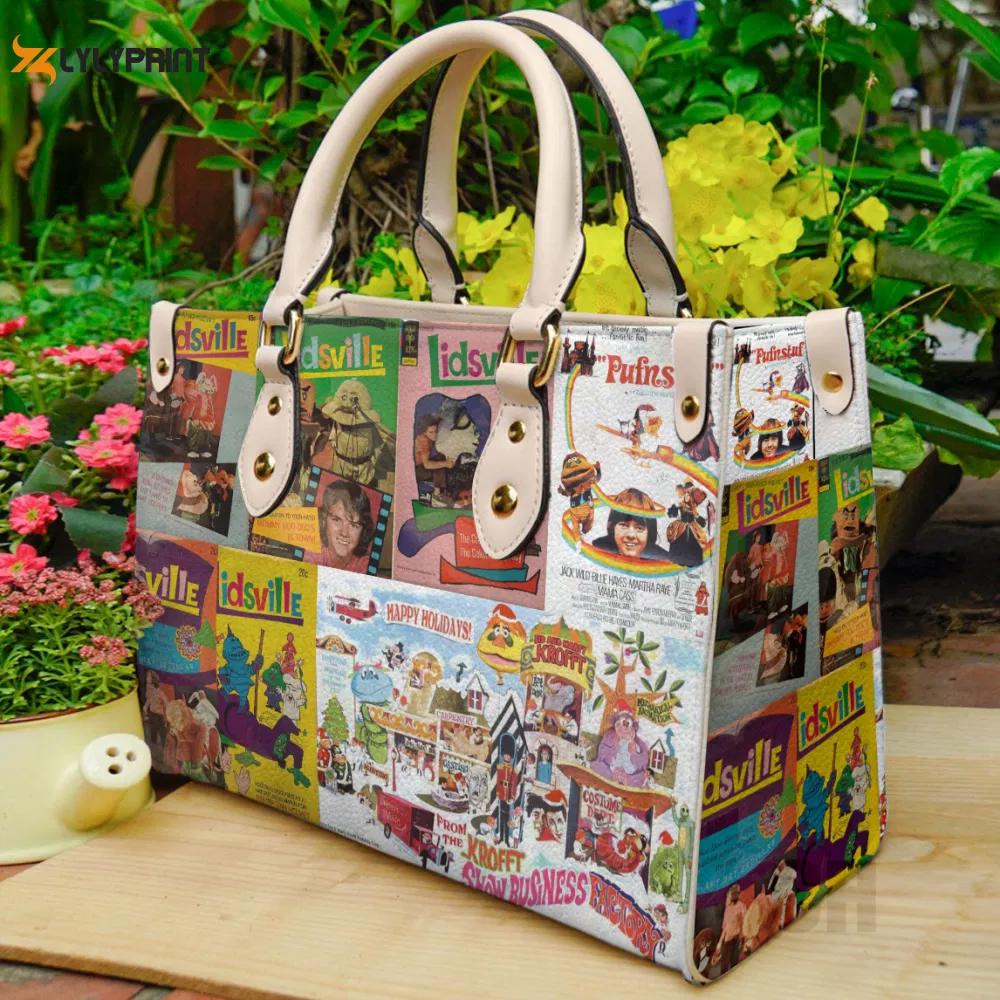 Sid and marty krofft leather bag for women gift 1305 Women Leather Hand Bag