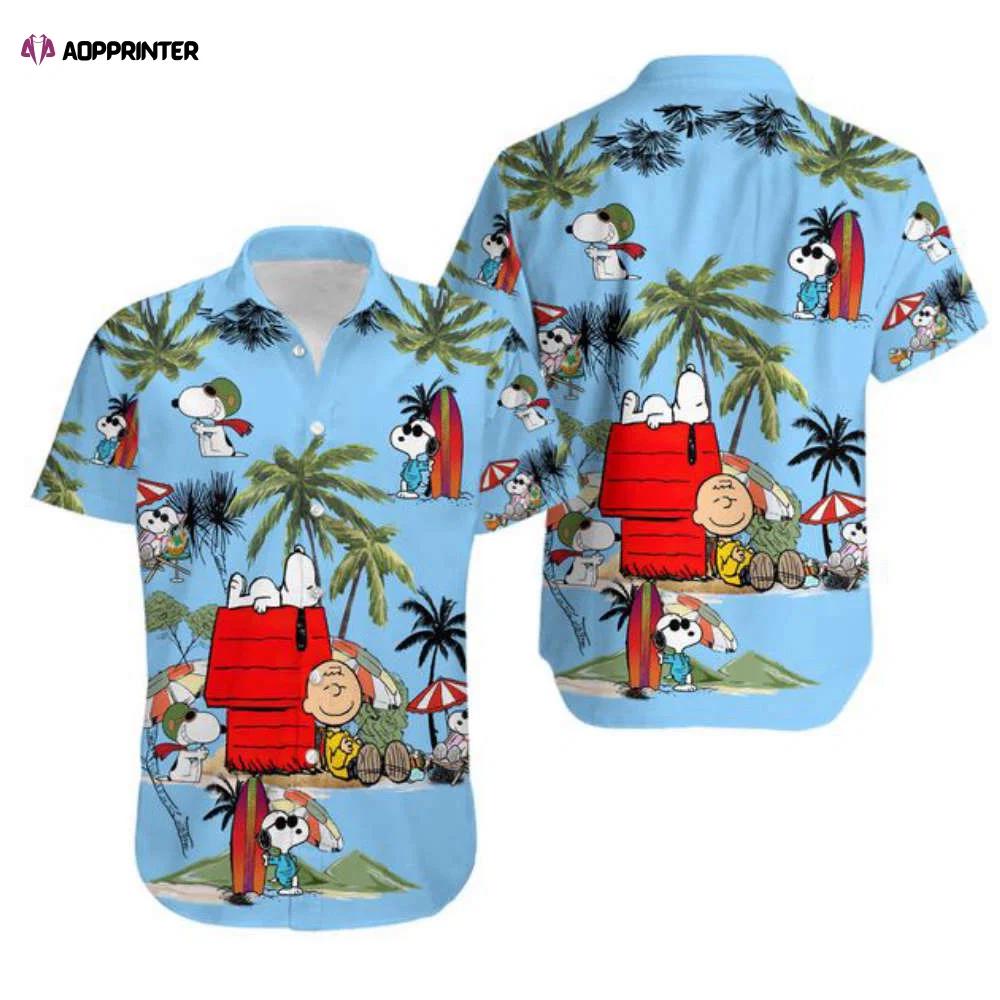 Snoopy summer time hawaiian shirt beach shirt fashion summer fan Hawaii Shirt