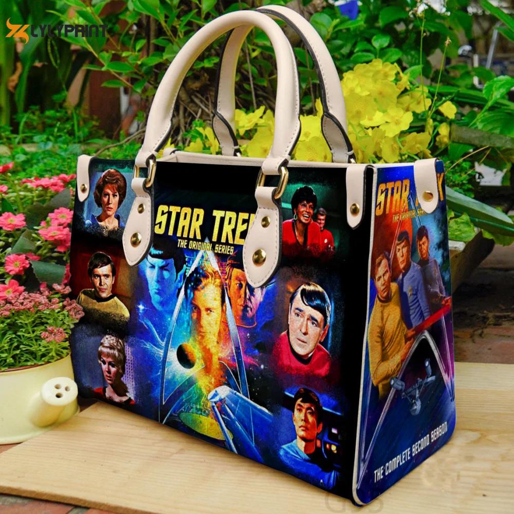 Star trek leather bag for women gift 2173 Women Leather Hand Bag