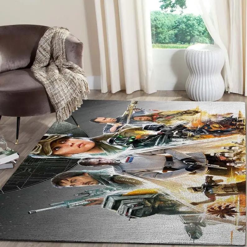 Star wars darth vader movies area rugs living room carpet floor decor the us decor v3 Rectangle Rug