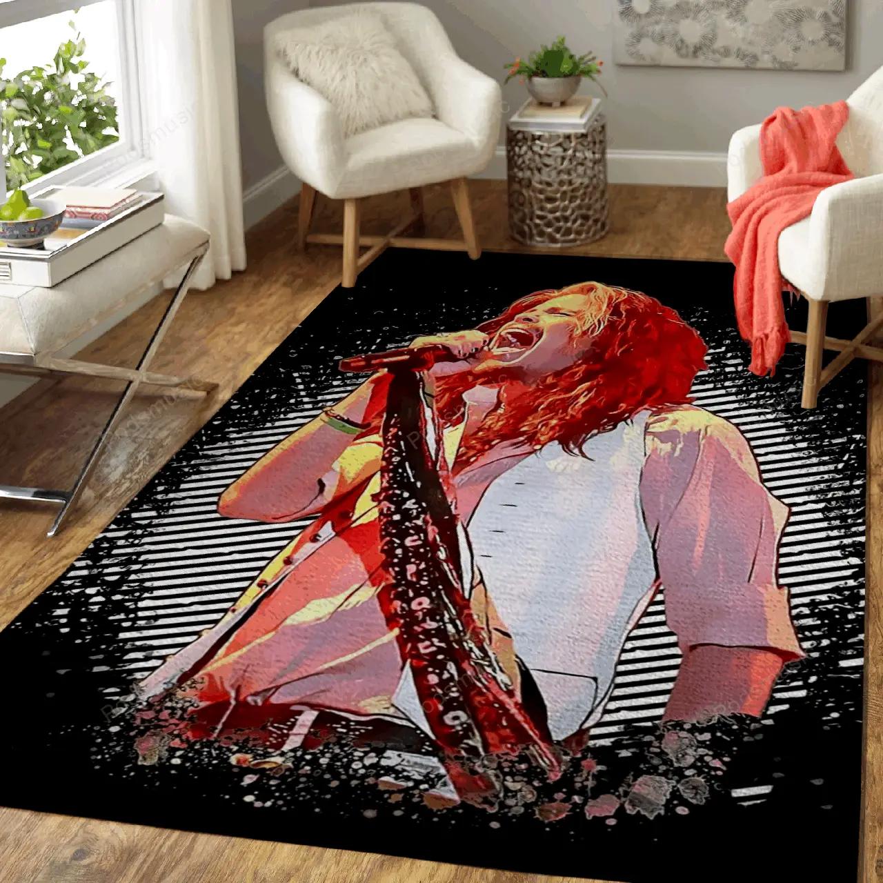 Steven tyler music artwork art for fans area rug living room carpet rug regtangle carpet floor decor home decor Rectangle Rug