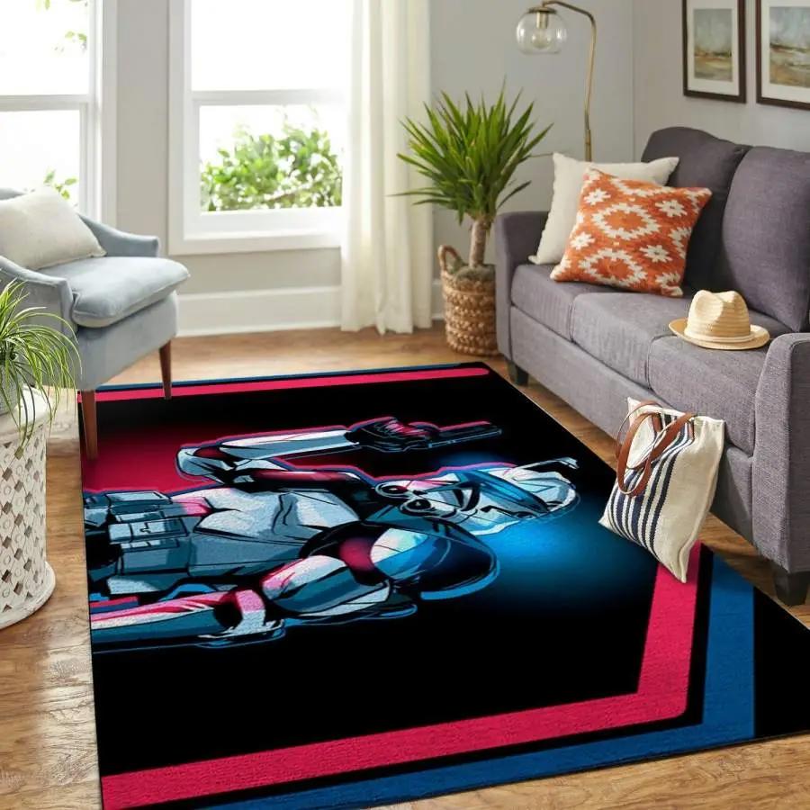 Stormtrooper area rug living room rug home decor star wars movie 19120721 Rectangle Rug