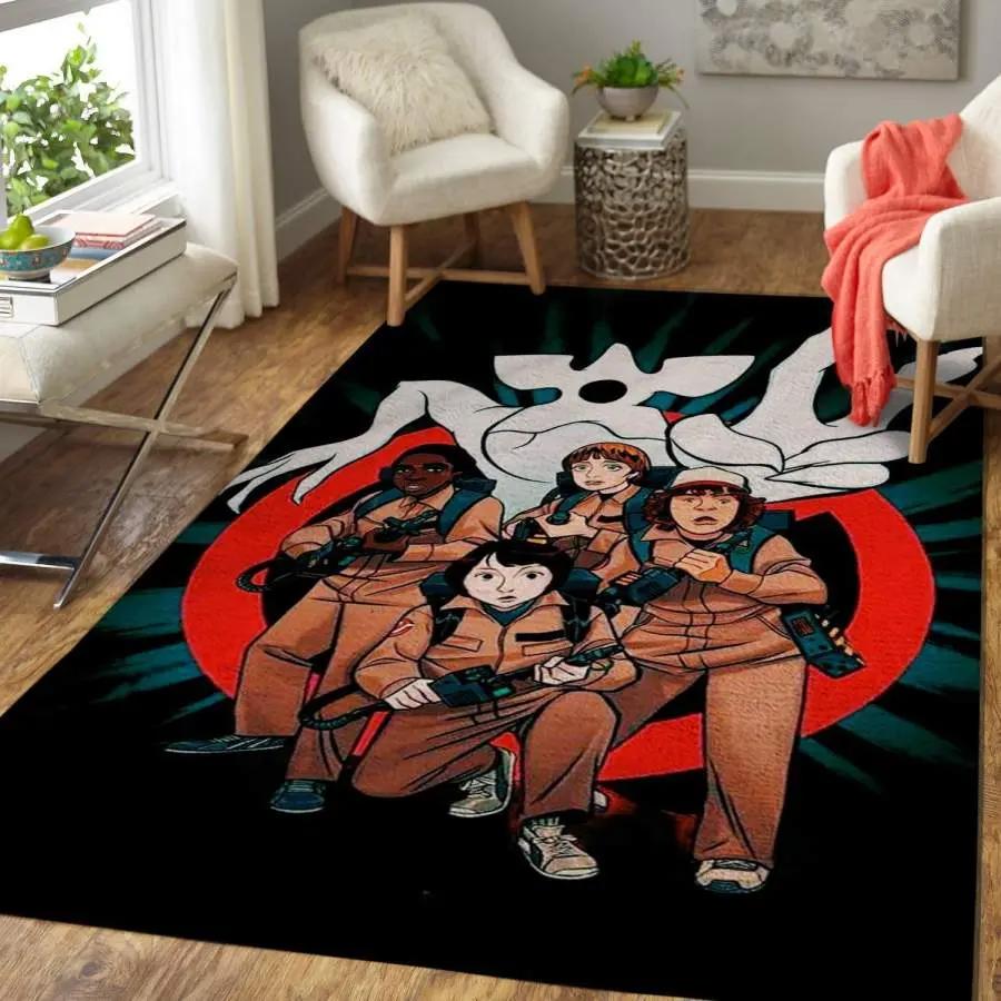 Stranger things area rug living room rug home decor movie ofd 1910144 Rectangle Rug