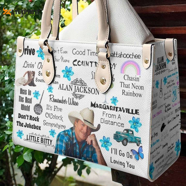 Stylish alan jackson leather hand bag gift for women’s day: perfect women s day ch gift 3686 Women Leather Hand Bag