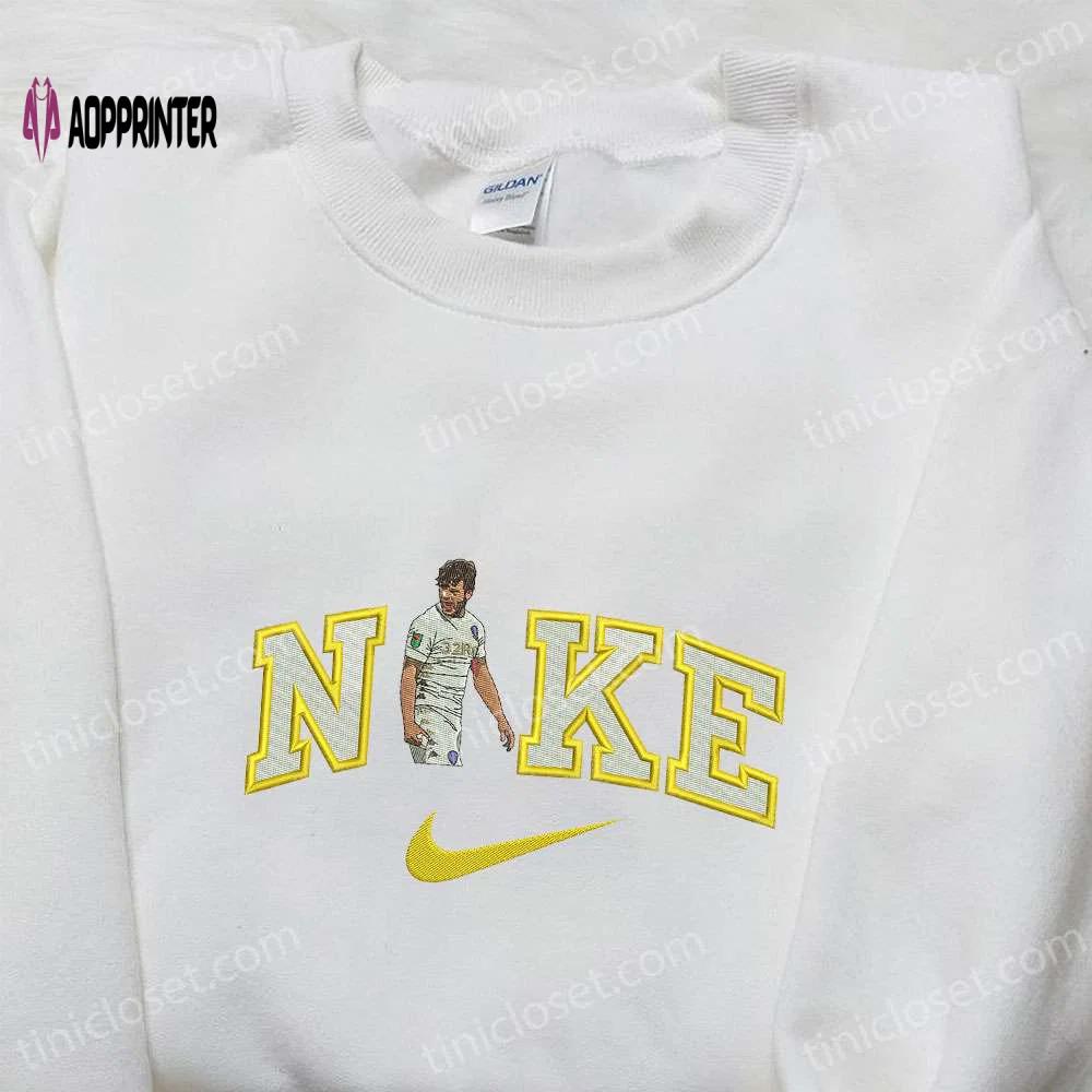 Stylish gaetano berardi x nike embroidered shirt: celebrity-inspired nike-inspired design Embroidered Shirt