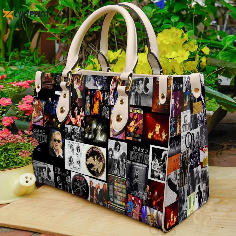 Stylish led zeppelin leather hand bag gift for women’s day gift for women s day – celebrate with g95! 3530 Women Leather Hand Bag