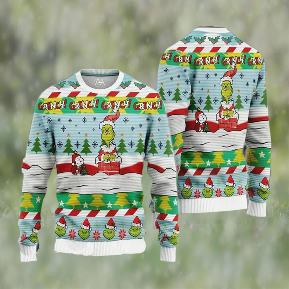 The grinch and snoopy dog ugly sweater funny christmas gift Christmas Ugly Sweater