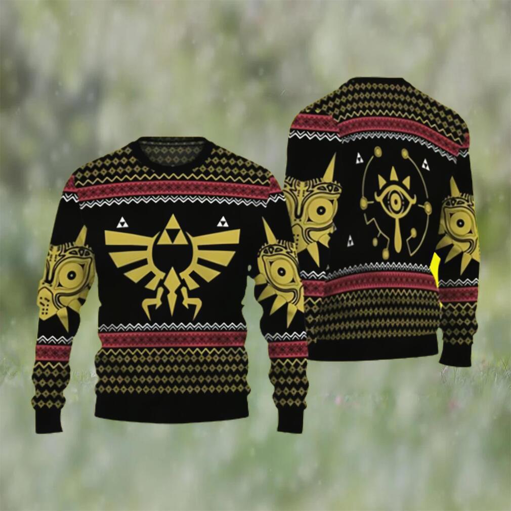 The legend of zelda ugly knitted christmas sweater xmass gift for fan Christmas Ugly Sweater