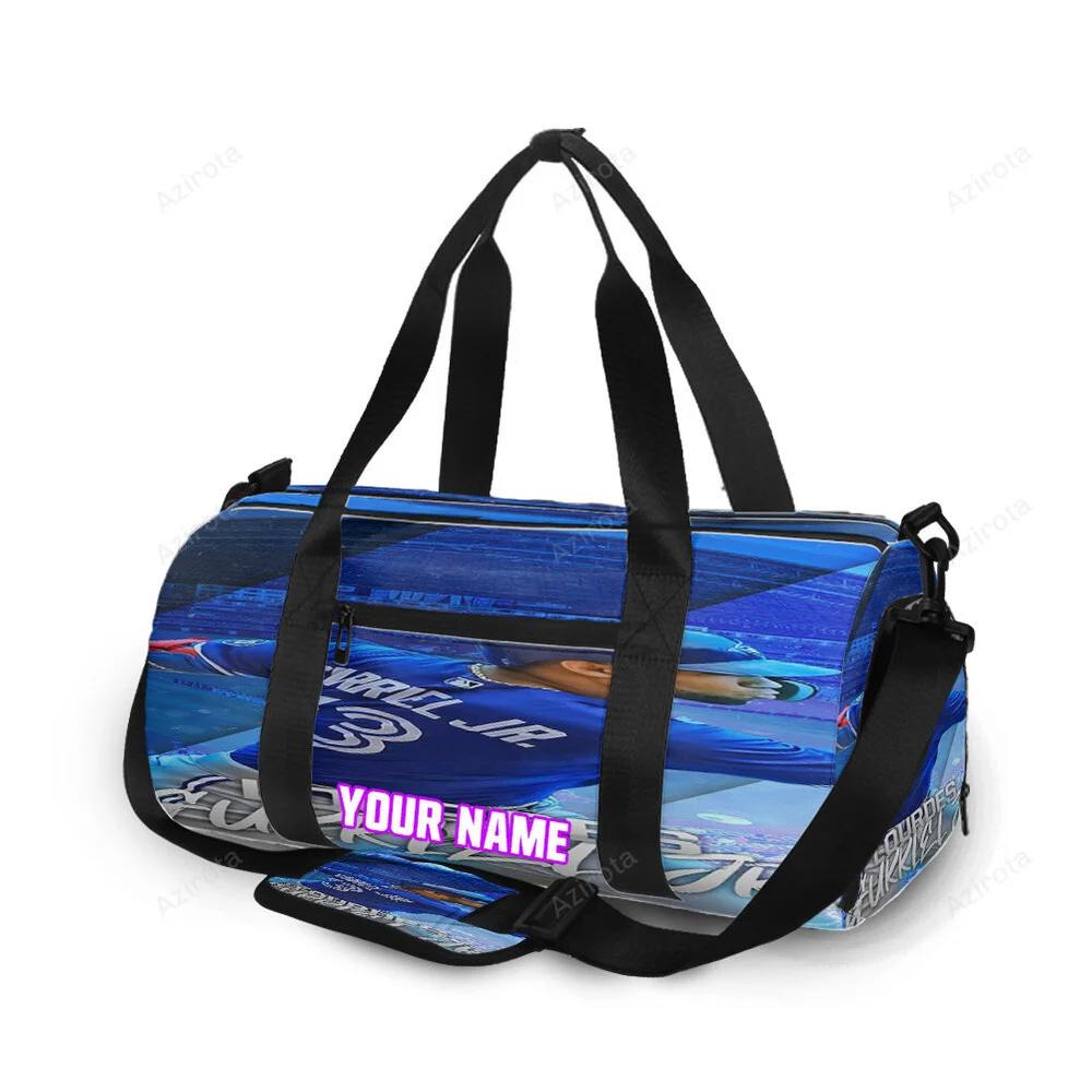 Toronto blue jays lourdes gurriel jr1 personalized name travel bag gym bag 2544 Travel Bag