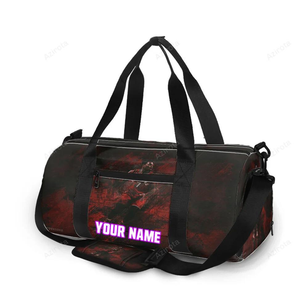 Toronto raptors kyle lowry2 personalized name travel bag gym bag 2541 Travel Bag