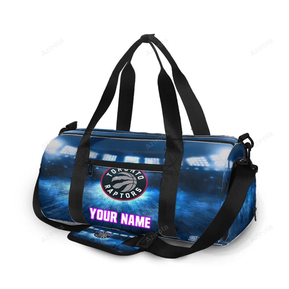 Toronto raptors stadium personalized name travel bag gym bag 2603 Travel Bag