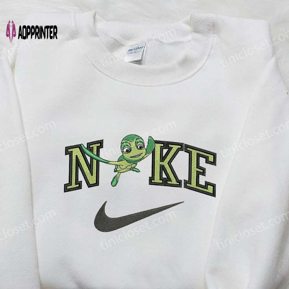 Turtle x nike embroidered hoodie & shirt: perfect family gift with nike-inspired design Embroidered Shirt