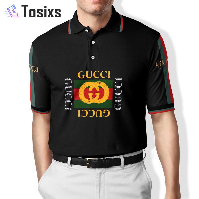Upgrade your style with gucci premium polo shirt trending outfit 2023 88 Polo Shirt