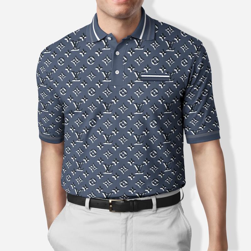 Upgrade your style with louis vuitton lv premium polo shirt trending outfit 2023 12 Polo Shirt