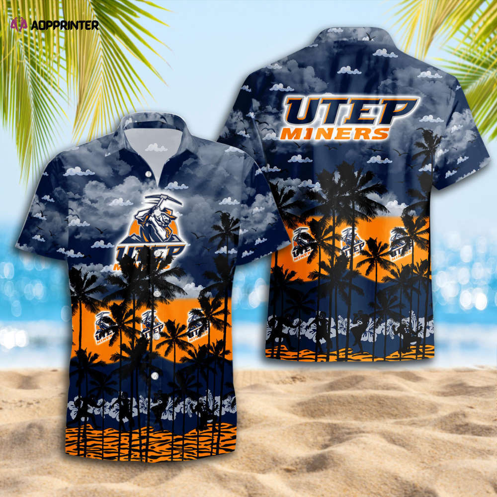 Utep miners hawaiian shirt gift men women gift men women trending summer. gift for fan s88912 Hawaii Shirt
