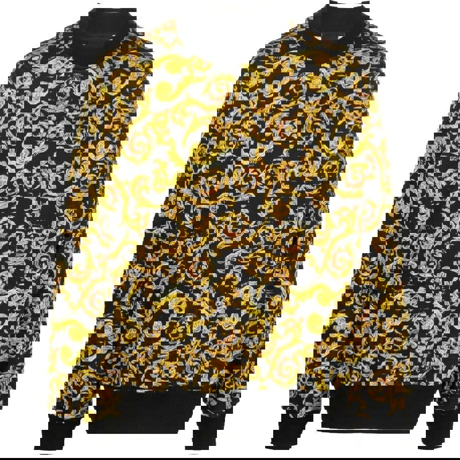 Versace luxury ugly sweater for winter hot 2024  style 296 Christmas Ugly Sweater