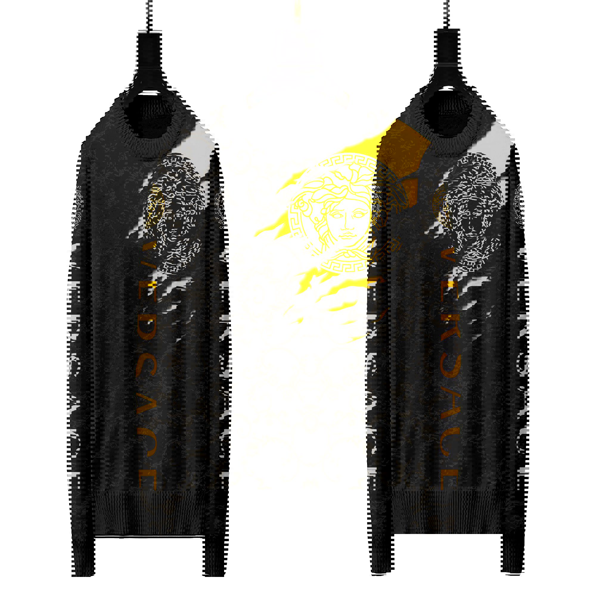 Versace luxury ugly sweater for winter hot 2024  style 944 Christmas Ugly Sweater