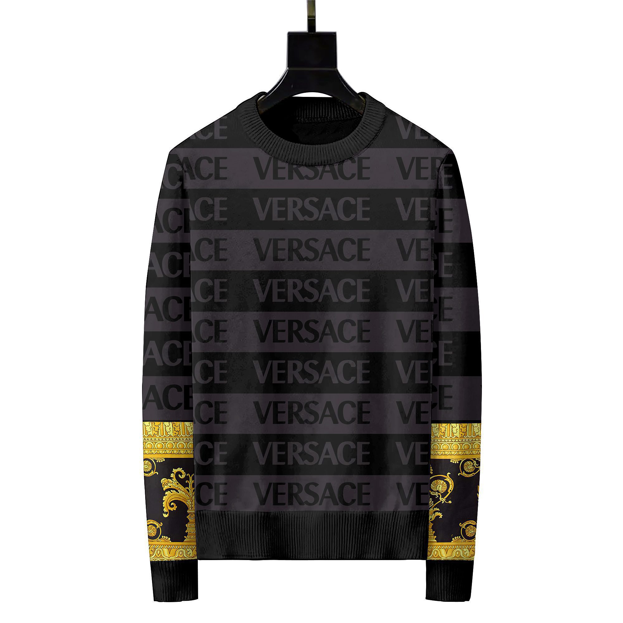 Versace luxury ugly sweater for winter hot 2025style 281 Christmas Ugly Sweater