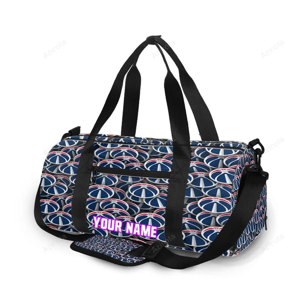 Washington wizards4 personalized name travel bag gym bag 2630 Travel Bag