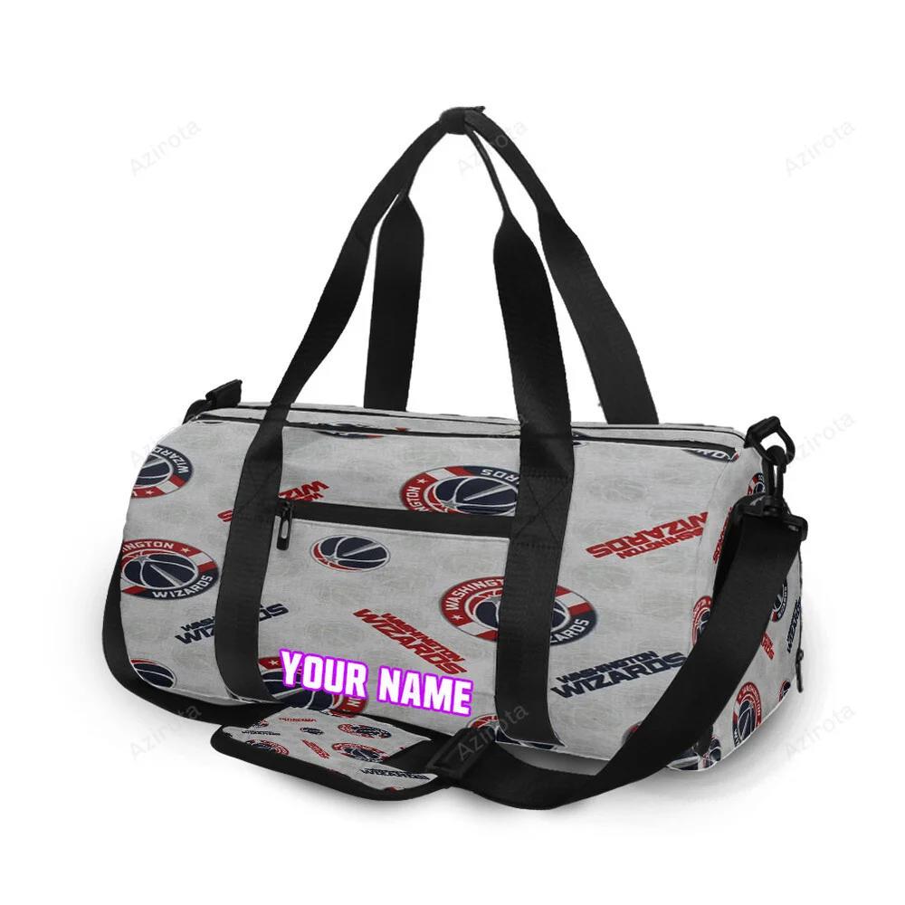 Washington wizards5 personalized name travel bag gym bag 2634 Travel Bag