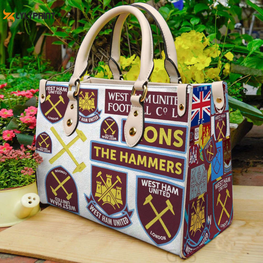 West ham leather handbag gift for women 543 Women Leather Hand Bag