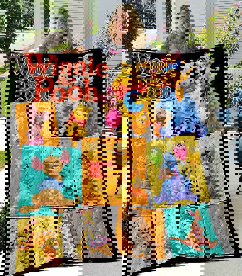 Winnie the pooh quilt 1809 Quilt Blanket