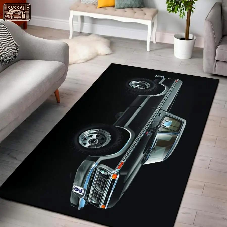 1976 ford f 150 xlt explorer pickup area rug living room rug home decor carpets Rectangle Rug