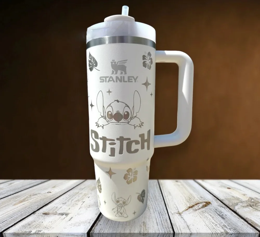 40 OZ Curved Tumbler (Engraved) - Stay Cool All Day, Add to Cart Now!