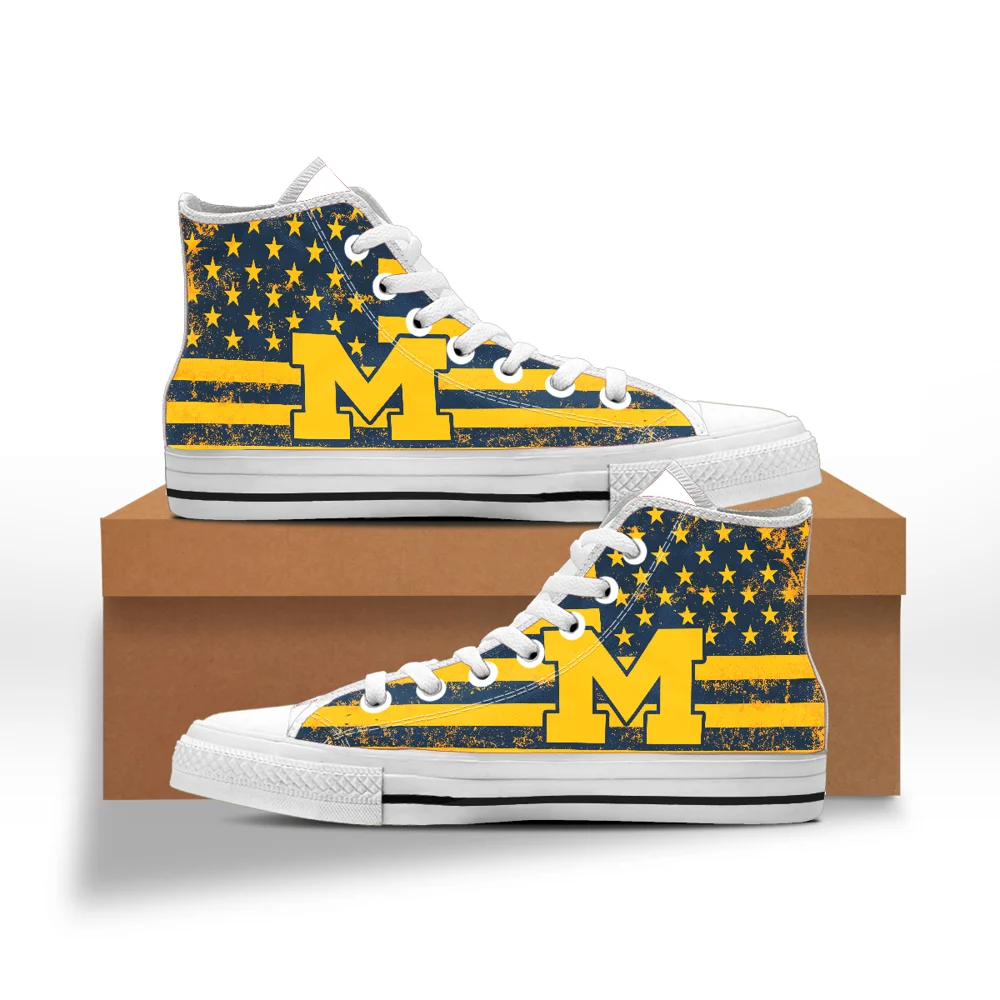 High Top Canvas Shoes - Celebrate Your Individuality, Style Awaits, Grab It Now!