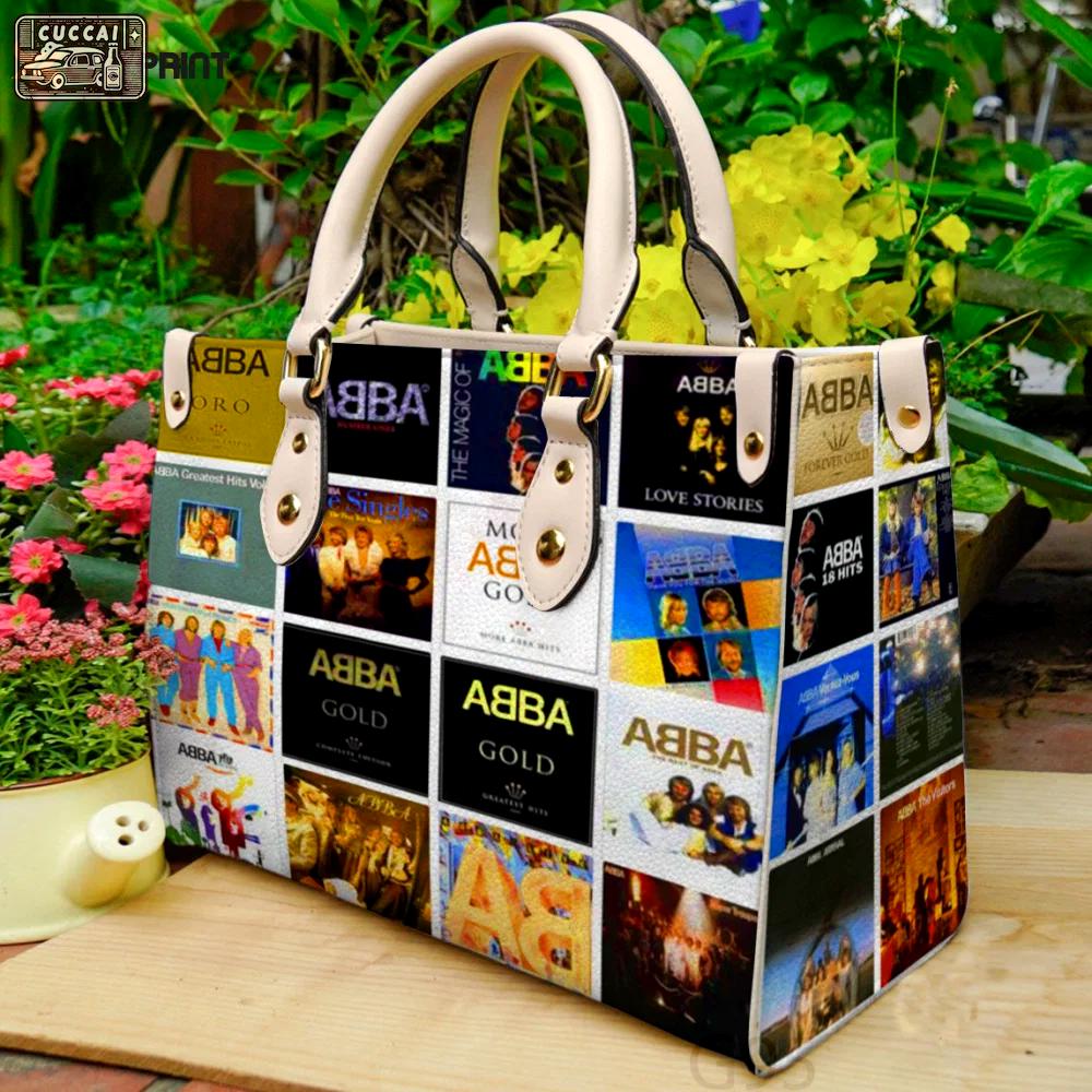 Abba band 2 leather hand bag gift for women’s day gift for women s day – stylish and practical g95 3243 Women Leather Hand Bag