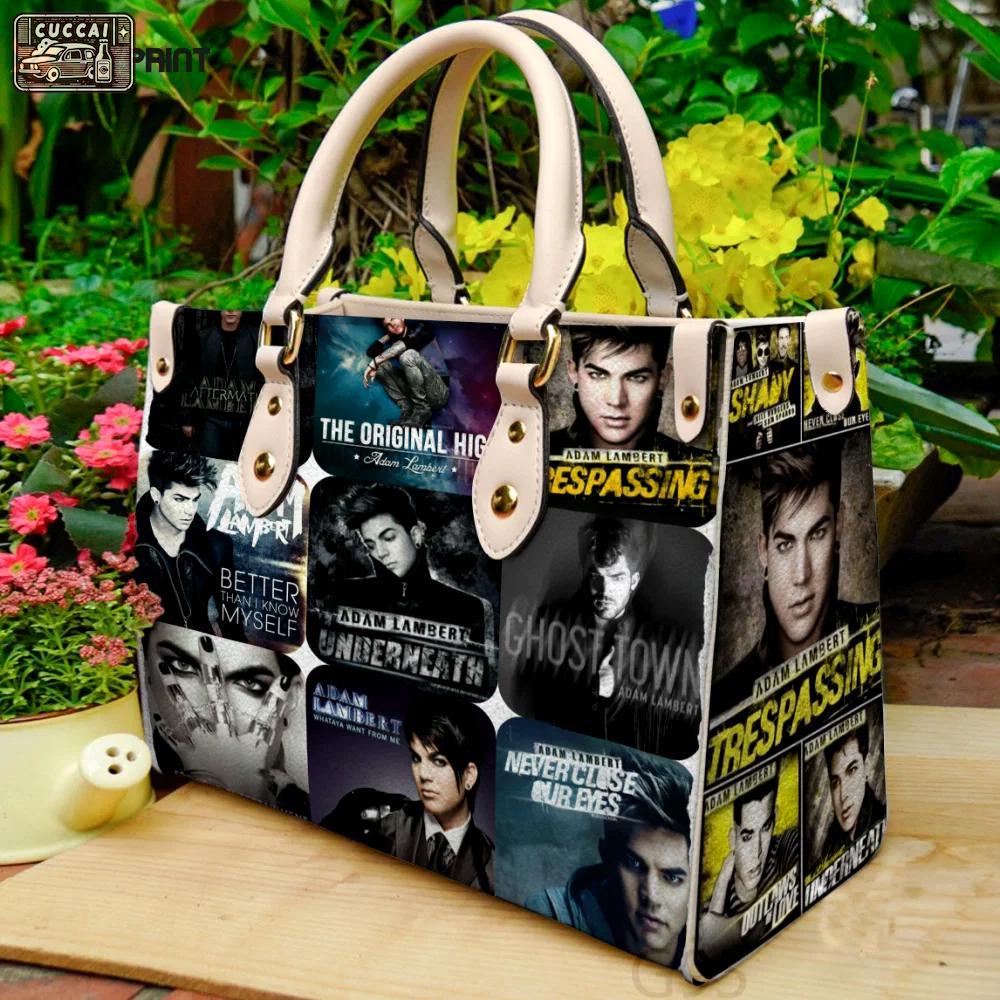 Adam lambert leather bag g95 1138 Women Leather Hand Bag