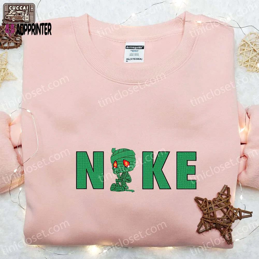 Amumu x nike game embroidered shirt: league of legends inspired nike collaboration Embroidered Shirt