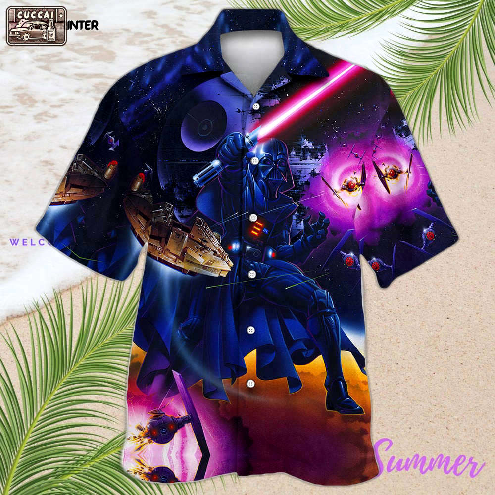 Anakin skywalker darth vader star wars hawaiian shirt shorts summer 2023 hot Hawaii Shirt