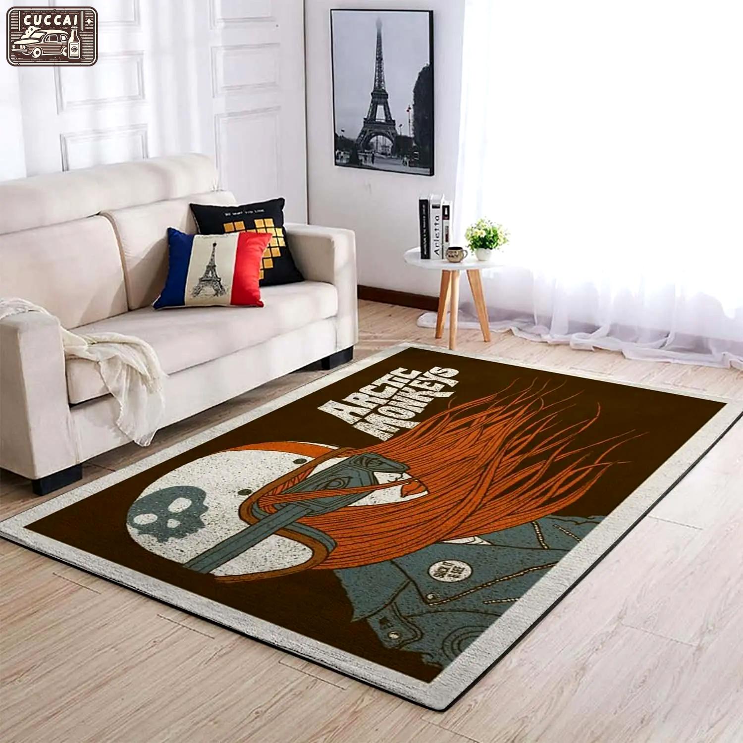 Arctic monkeys field arealiving carpet f102129 home decor area rug living room Rectangle Rug