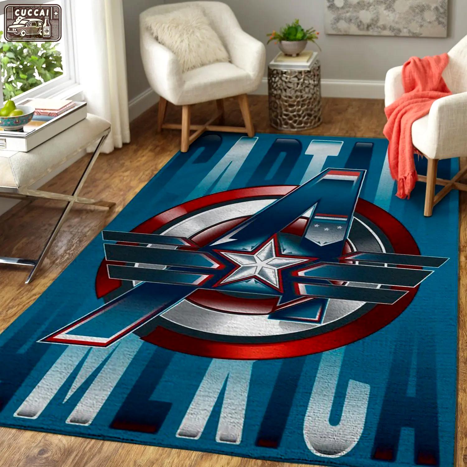 Area rug living room rug home decor team logo carpet rug living room 191227 Rectangle Rug
