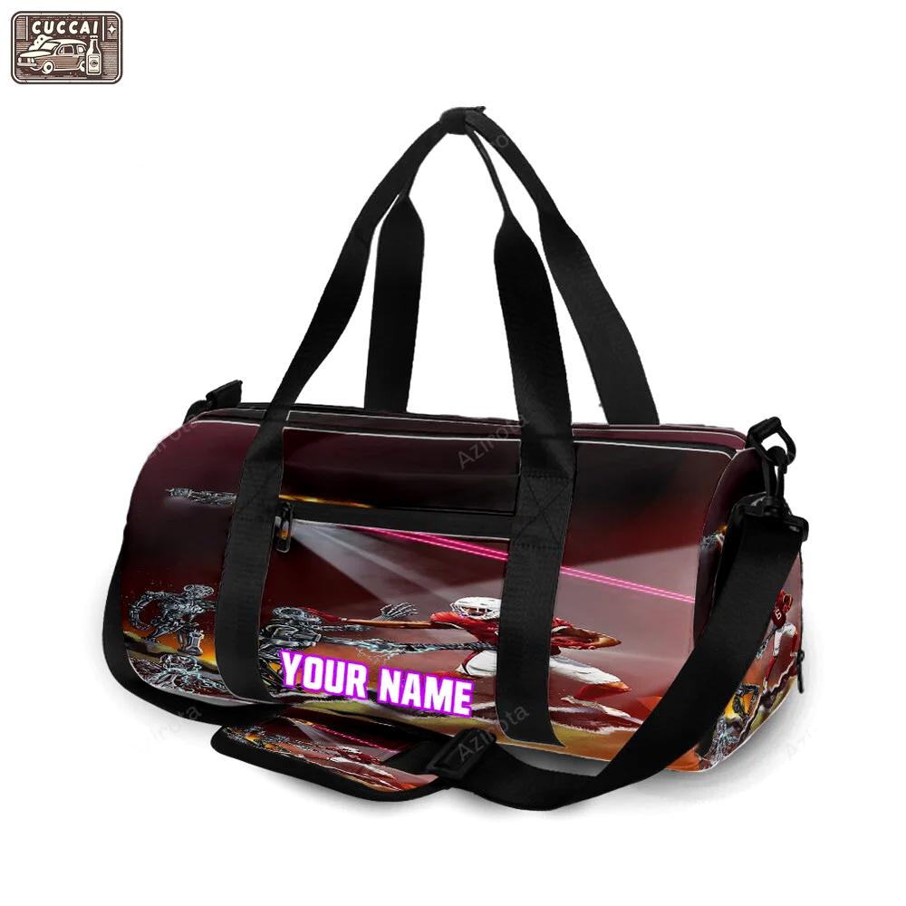 Arizona cardinals james corner 6 personalized name travel bag gym bag 2097 Travel Bag