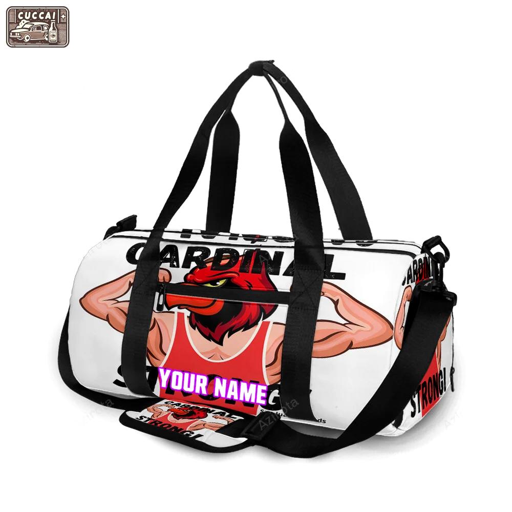 Arizona cardinals strong personalized name travel bag gym bag 976 Travel Bag