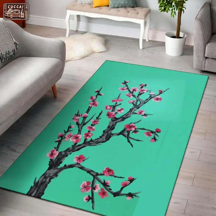 Arizona tea color palette area rug living room rug home decor carpet Rectangle Rug
