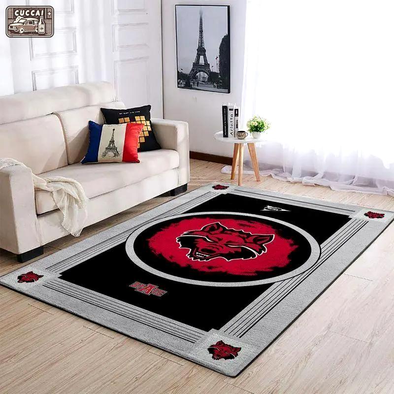 Arkansas state red wolfs area rugs ncaa football basketball living room carpet team logo floor home decor 200303130 Rectangle Rug