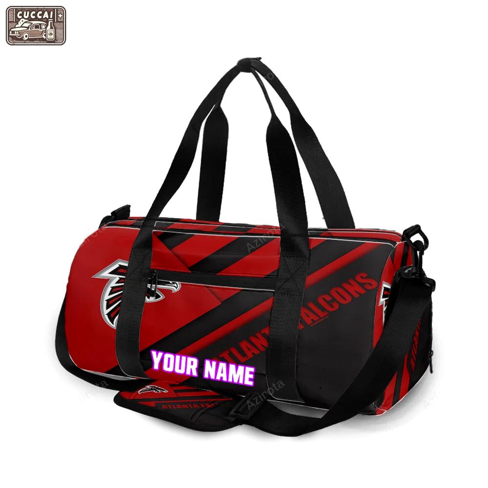Atlanta falcons flag1 personalized name travel bag gym bag 2061 Travel Bag
