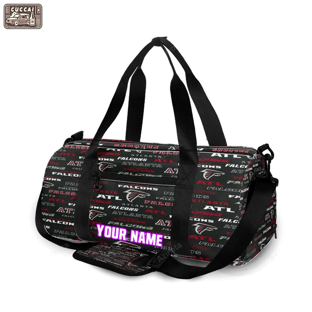 Atlanta falcons logo10 personalized name travel bag gym bag 1455 Travel Bag