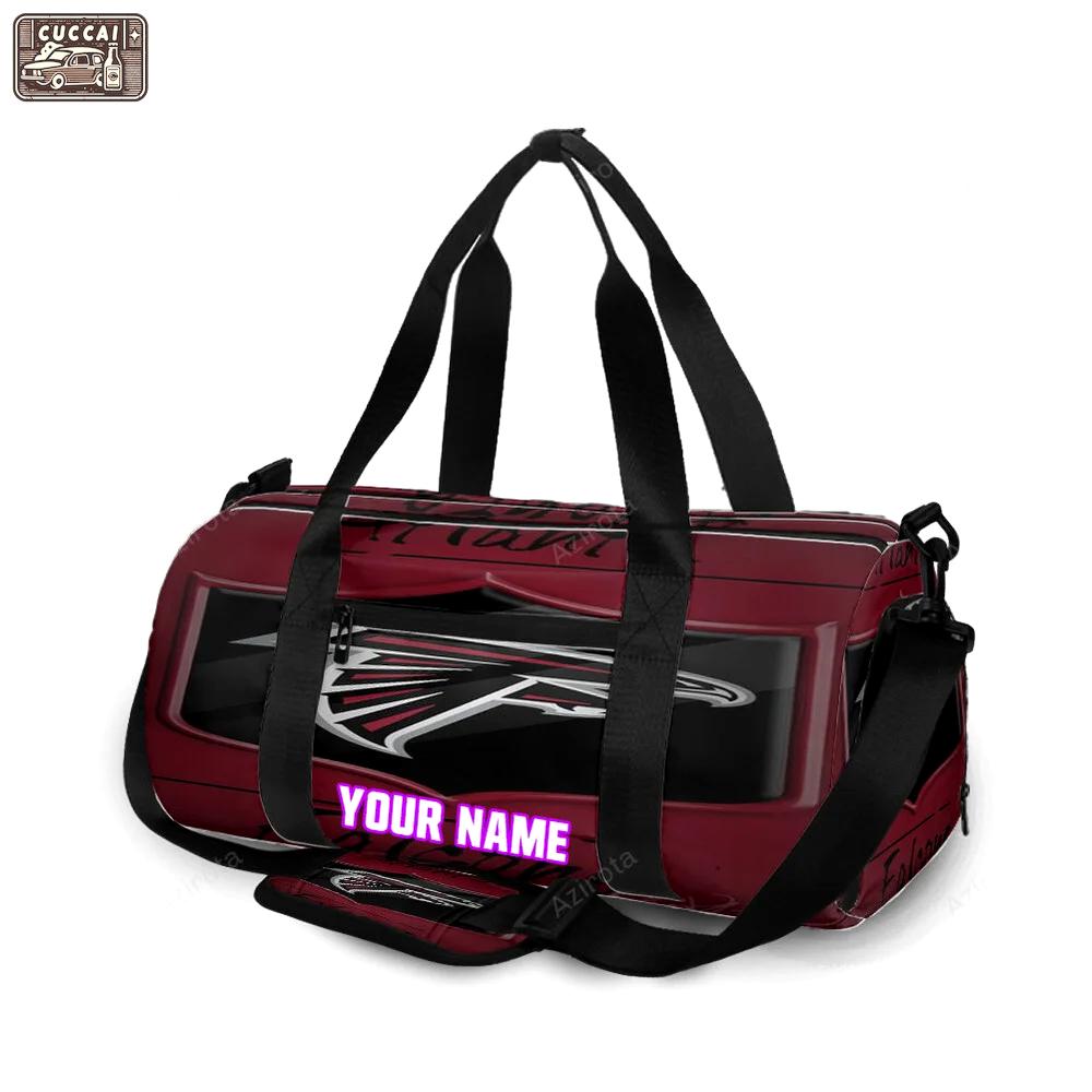 Atlanta falcons logo7 personalized name travel bag gym bag 634 Travel Bag