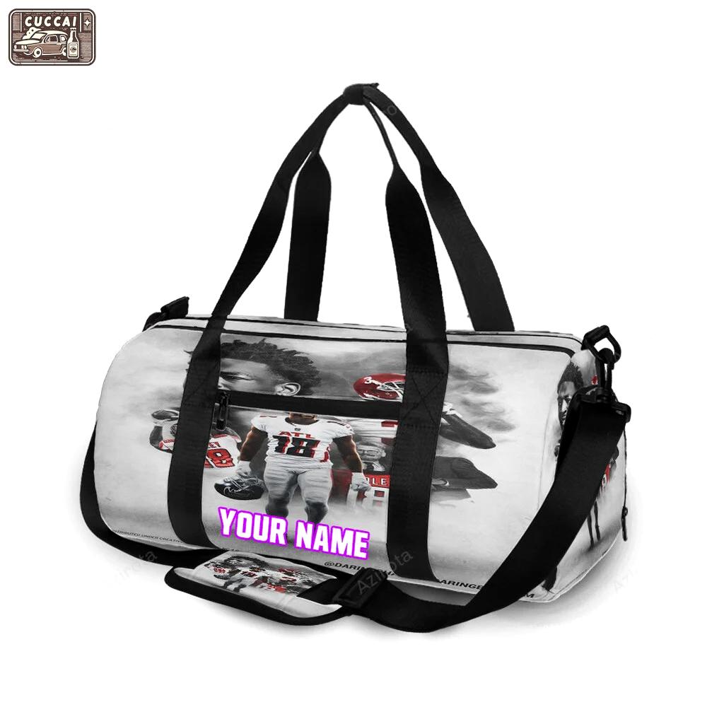 Atlanta falcons ridley 18 v2 personalized name travel bag gym bag 1521 Travel Bag