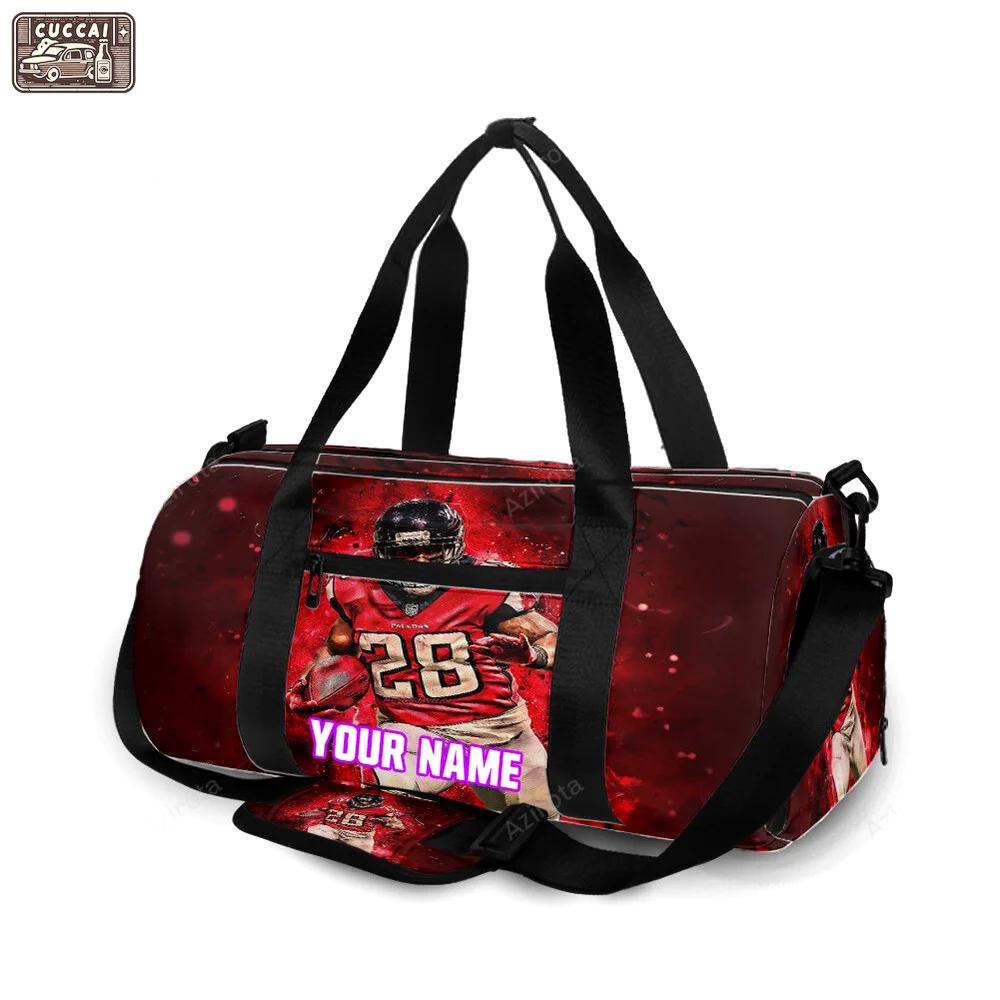 Atlanta falcons terron ward 28 v2 personalized name travel bag gym bag 1645 Travel Bag