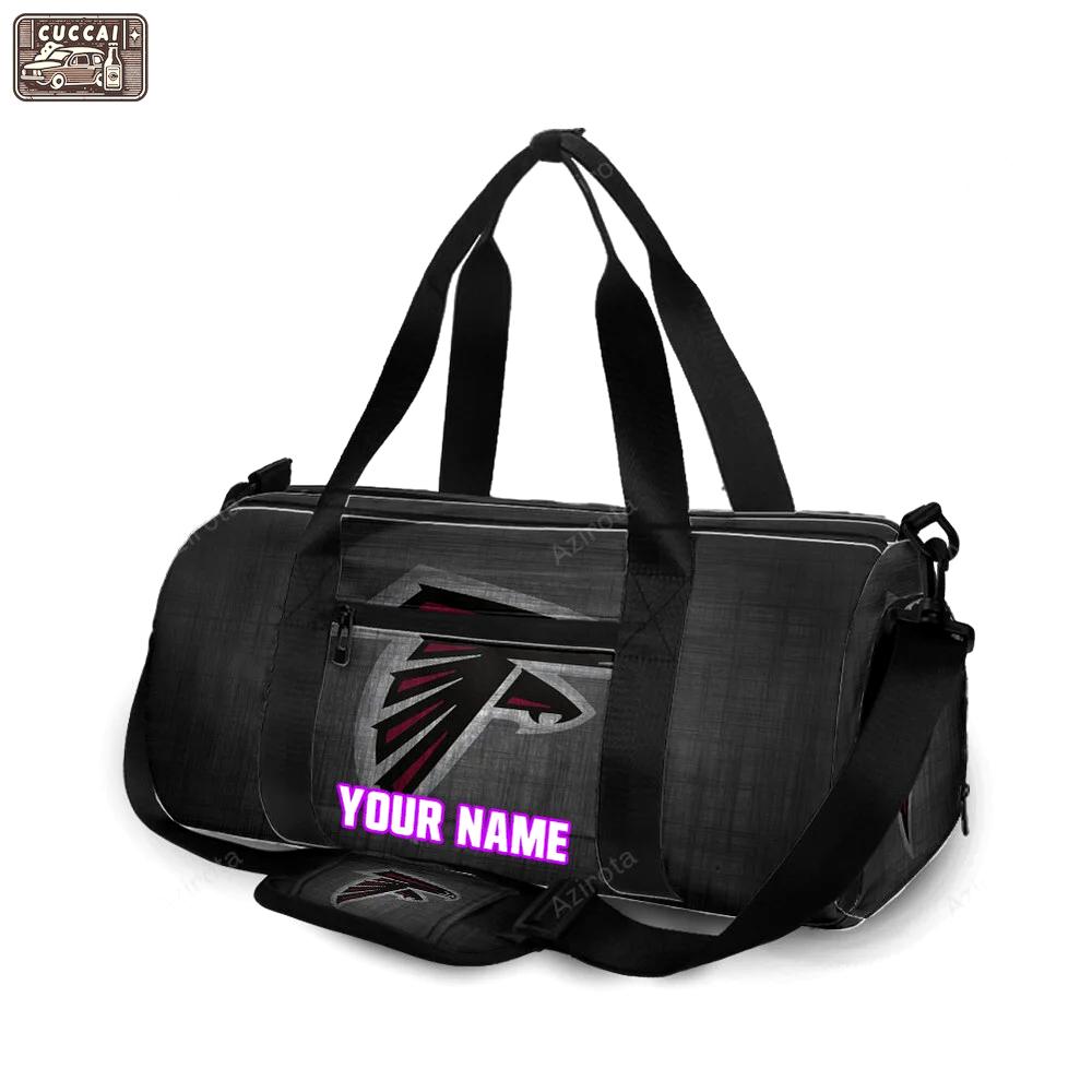 Atlanta falcons texture1 personalized name travel bag gym bag 1909 Travel Bag