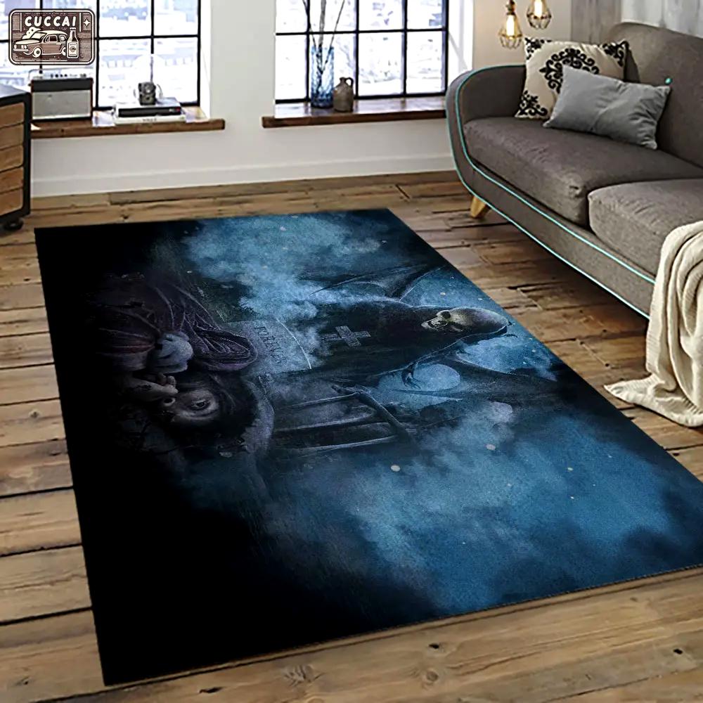 Avenged sevenfold heavy metal band music metalheads carpet area rug home decor best gift for friends as23 Rectangle Rug